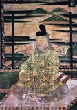 Emperor Saga (嵯峨天皇 Saga-tennō, February 8, 785 – August 24, 842) was the 52nd emperor of Japan, according to the traditional order of succession. Saga's reign spanned the years from 809 through 823.<br/><br/>

Saga was the second son of Emperor Kanmu and Fujiwara no Otomuro. His personal name was Kamino (神野). Saga was an accomplished calligrapher, able to compose in Chinese who held the first imperial poetry competitions (naien). According to legend, he was the first Japanese emperor to drink tea.<br/><br/>

Saga is traditionally venerated at his tomb; the Imperial Household Agency designates Saganoyamanoe no Misasagi (嵯峨山上陵, Saganoyamanoe Imperial Mausoleum), in Ukyō-ku, Kyoto, as the location of Saga's mausoleum.