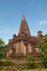 Gubyaukgyi Temple, near Wetkyi-in village, displays strong Indian influence. Its spire is not the usual cicada shape but straight-sided and tapered like that of the Maha Bodhi Pagoda in Bagan village.<br/><br/>

The Gubyaukgyi Temple was restored in 1468. Inside are the remains of tempera wall paintings, including a charming one of Gautama Buddha during his incarnation as a hermit walking with his mother, as well as a frieze of the 28 Buddhas (24 are from previous cosmic worlds, while the last four are from the present world cycle, Gautama being the 28th Buddha). Each one sits under a different tree, for each enlightenment took place under a different species.<br/><br/>

Bagan, formerly Pagan, was mainly built between the 11th century and 13th century. Formally titled Arimaddanapura or Arimaddana (the City of the Enemy Crusher) and also known as Tambadipa (the Land of Copper) or Tassadessa (the Parched Land), it was the capital of several ancient kingdoms in Burma.