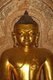 Burma / Myanmar: Restored Buddha in the main shrine facing east, Htilominlo Temple, Bagan (Pagan) Ancient City