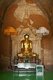Burma / Myanmar: Restored Buddha in the main shrine facing south, Htilominlo Temple, Bagan (Pagan) Ancient City